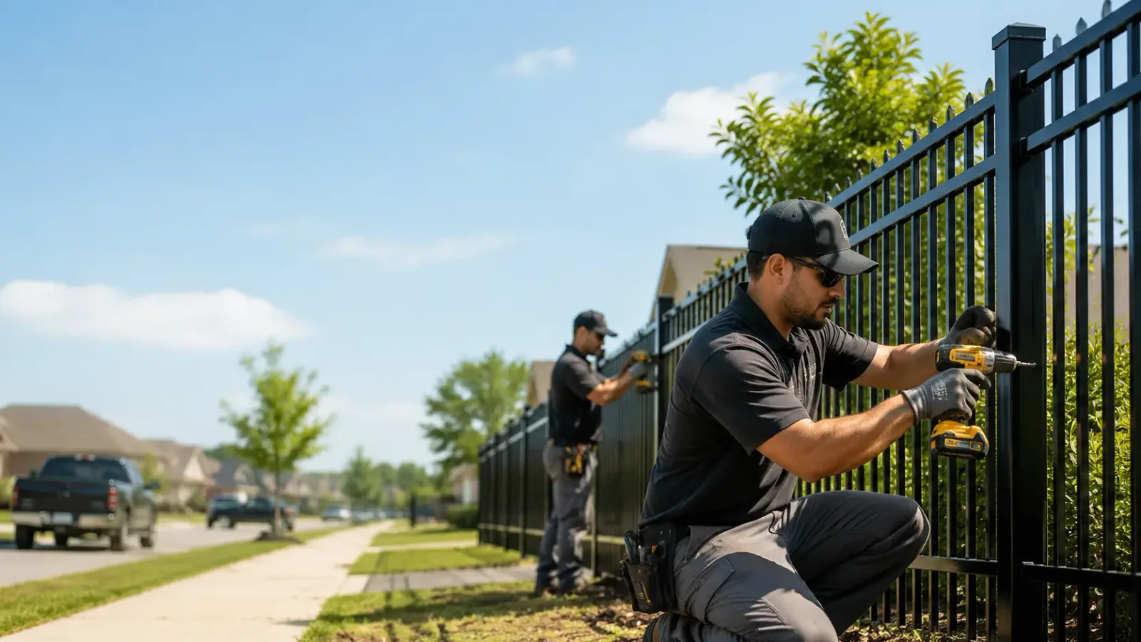 Metal Fence Installation in Colon, MI
